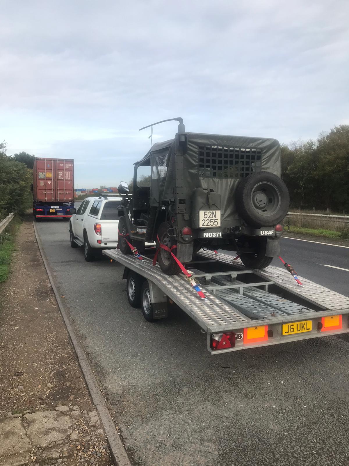 Classic Car Delivery