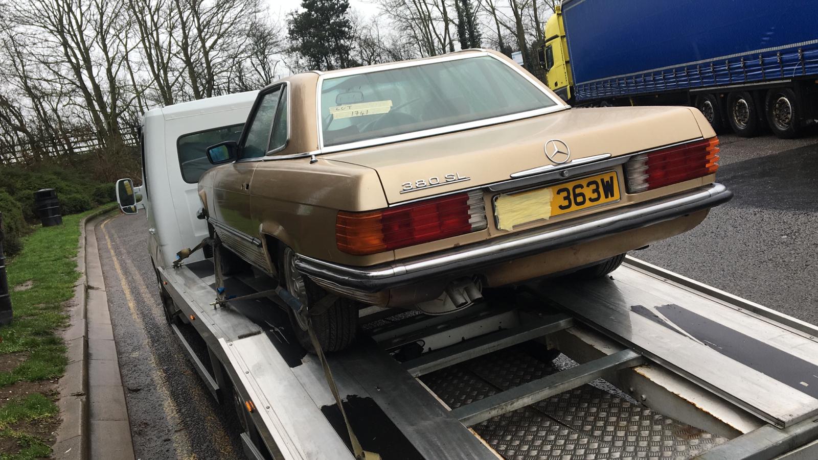 Classic Car Delivery