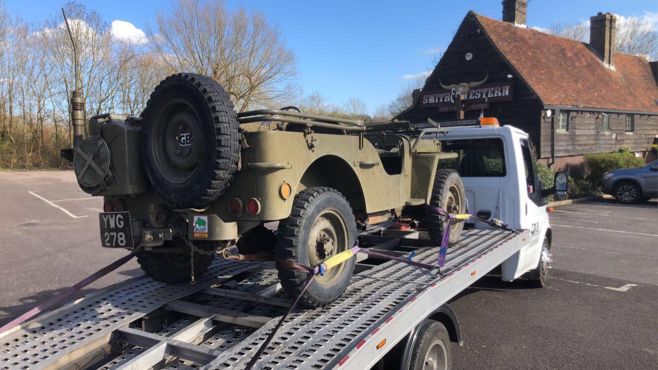 Classic Car Delivery