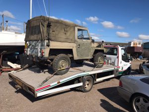 Classic Car Delivery